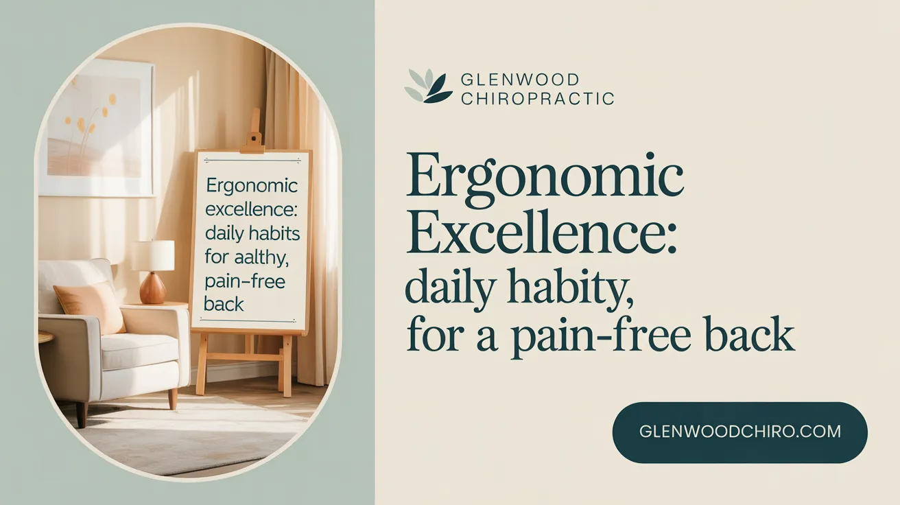 Ergonomic Excellence: Daily Habits for a Healthy, Pain-Free Back