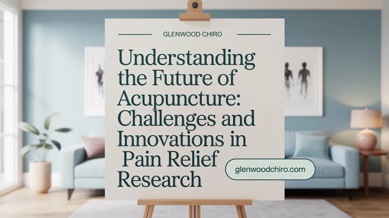 Understanding the Future of Acupuncture: Challenges and Innovations in Pain Relief Research