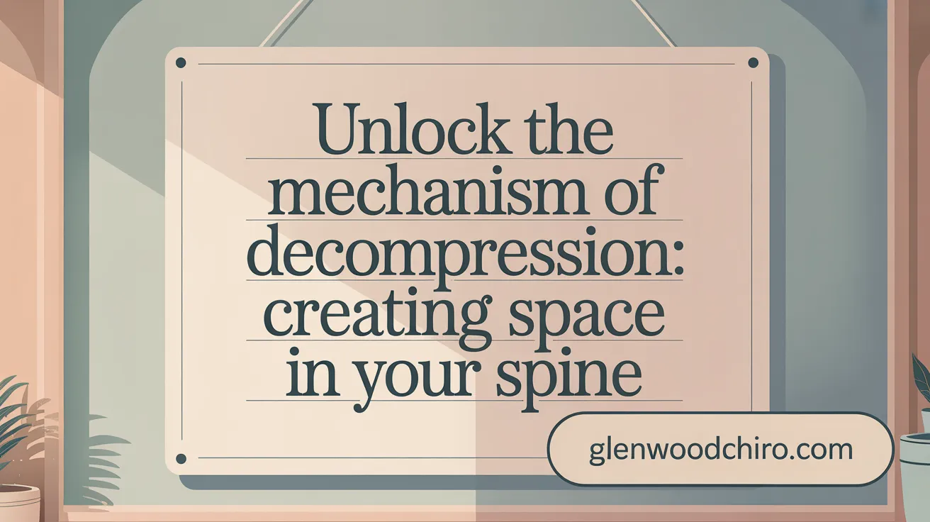 Unlock the Mechanism of Decompression: Creating Space in Your Spine