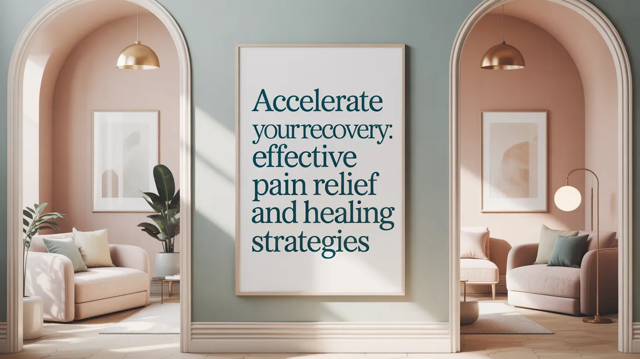 Accelerate Your Recovery: Effective Pain Relief and Healing Strategies