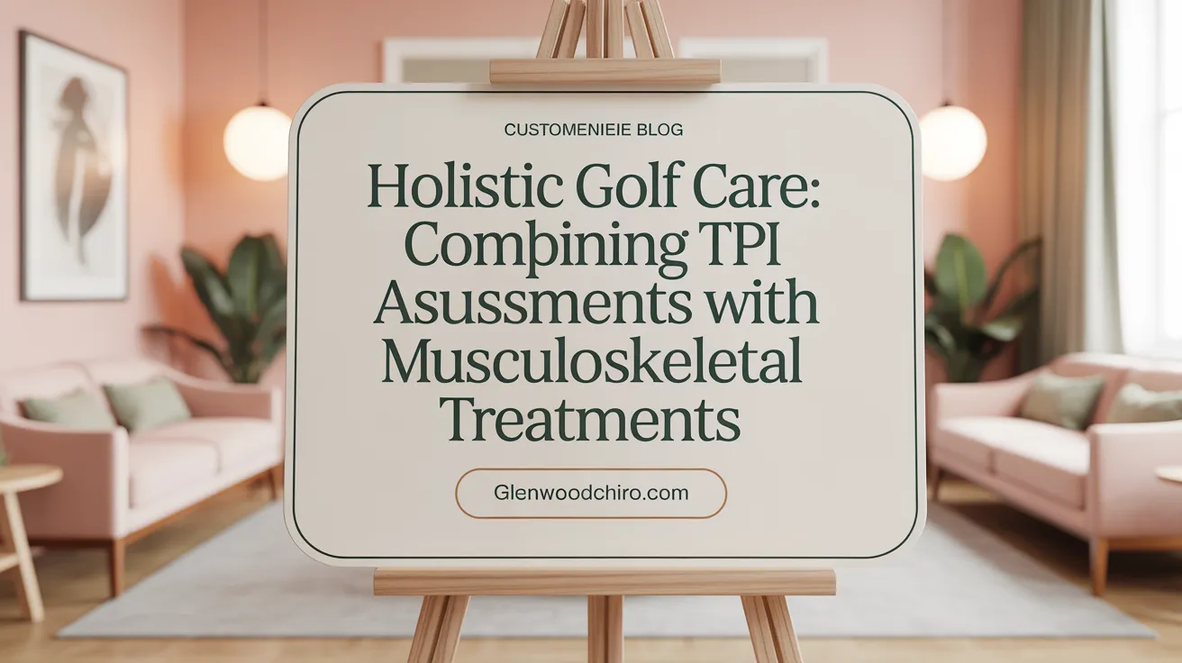 Holistic Golf Care: Combining TPI Assessments with Musculoskeletal Treatments