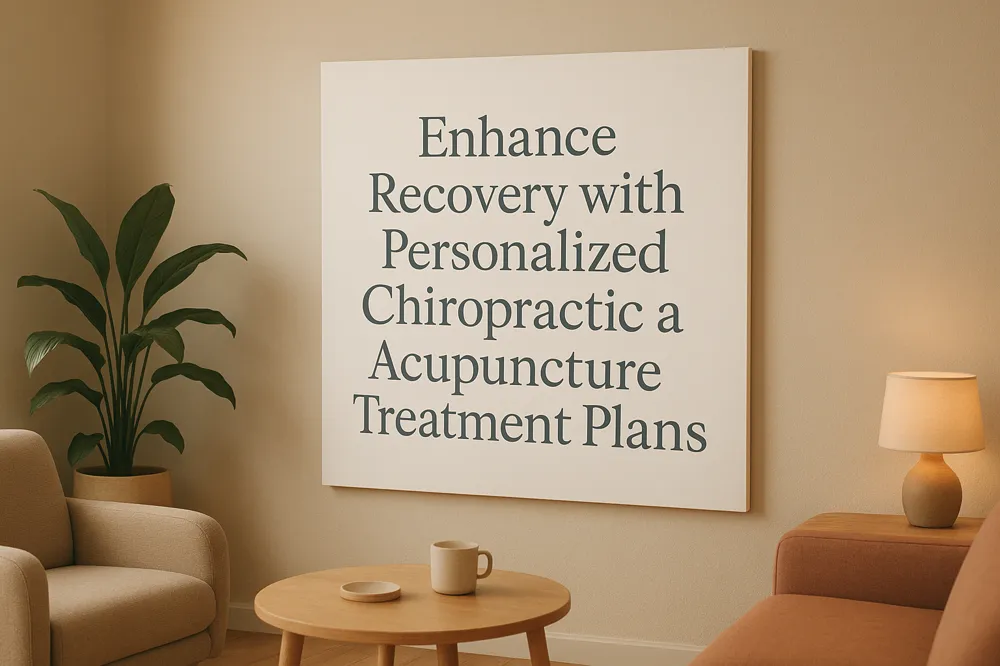 Enhance Recovery with Personalized Chiropractic and Acupuncture Treatment Plans
