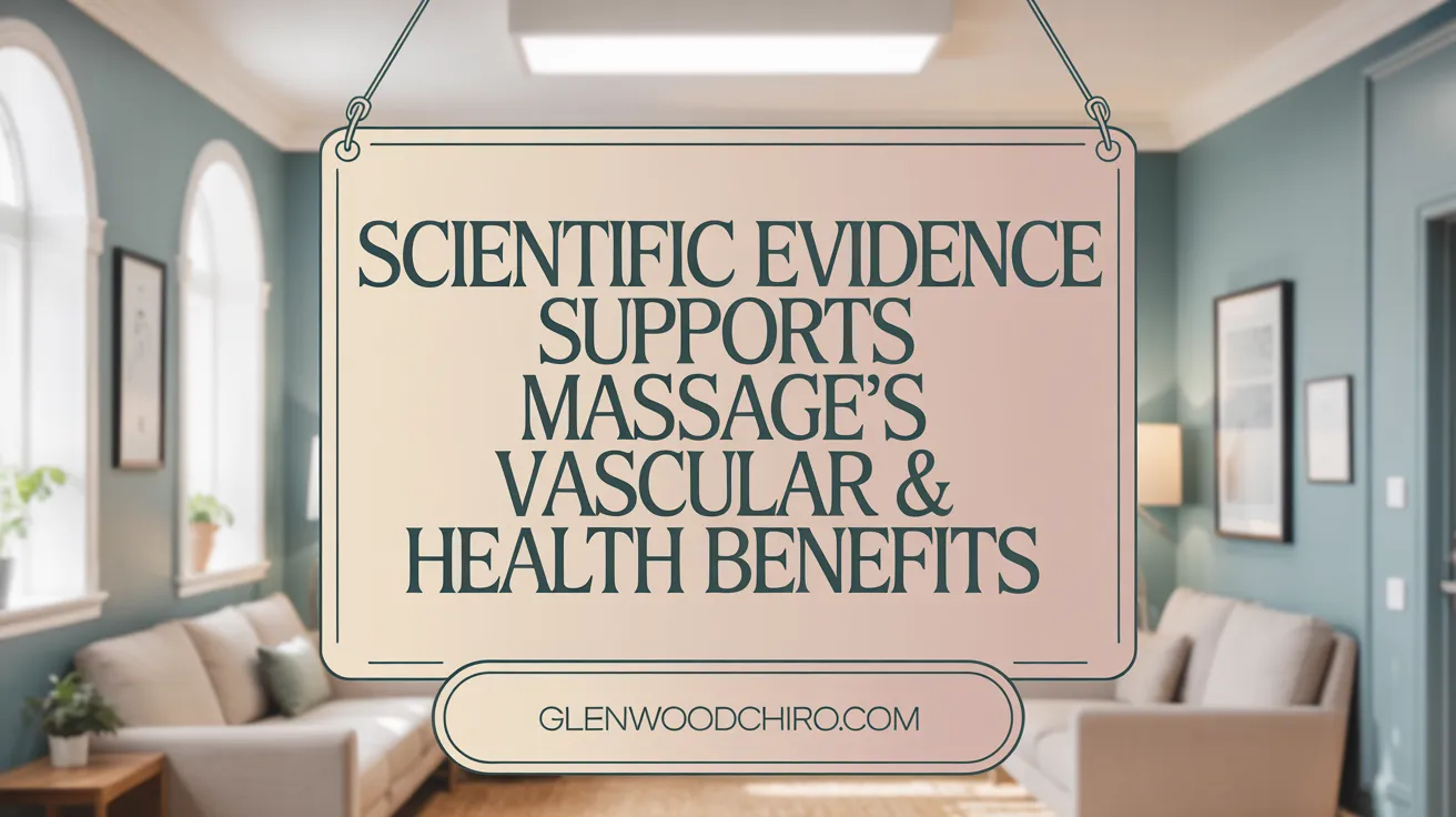 Scientific Evidence Supports Massage's Vascular & Health Benefits