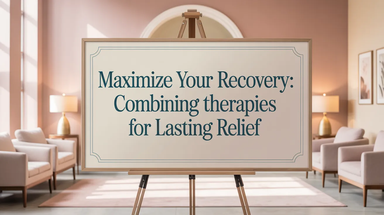Maximize Your Recovery: Combining Therapies for Lasting Relief