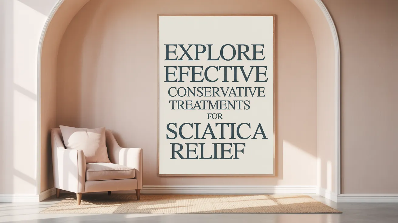 Explore Effective Conservative Treatments for Sciatica Relief
