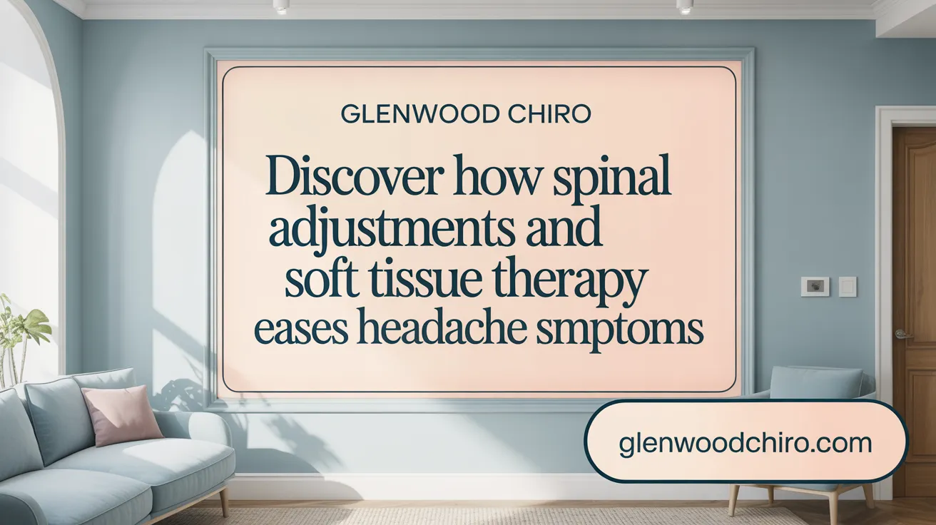 Discover How Spinal Adjustments and Soft Tissue Therapy Eases Headache Symptoms