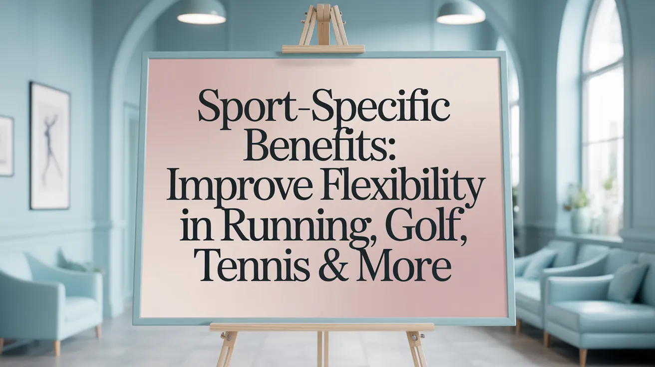 Sport-Specific Benefits: Improve Flexibility in Running, Golf, Tennis & More