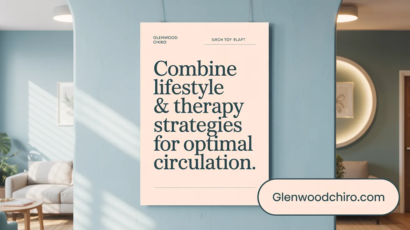 Combine Lifestyle & Therapy Strategies for Optimal Circulation