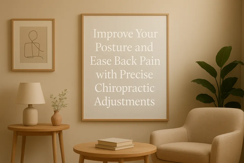 Improve Your Posture and Ease Back Pain with Precise Chiropractic Adjustments