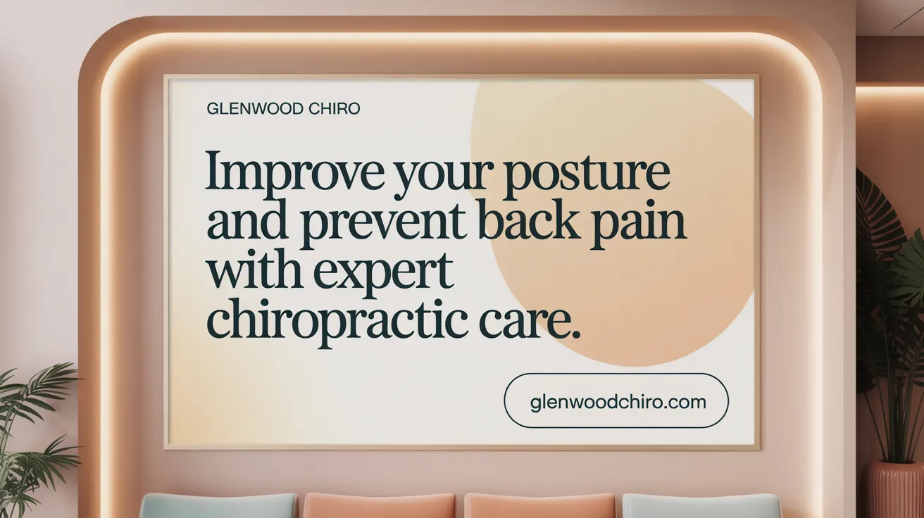 Improve your posture and prevent back pain with expert chiropractic care.