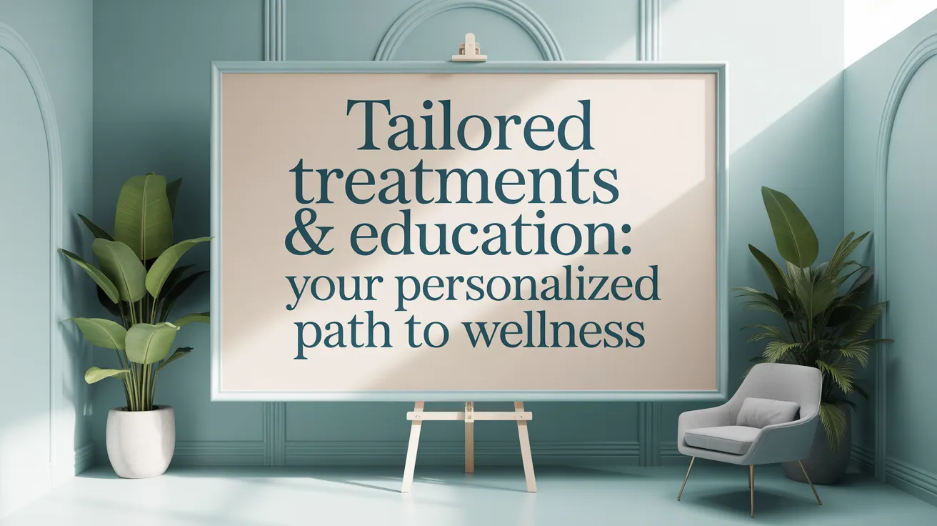 Tailored Treatments & Education: Your Personalized Path to Wellness
