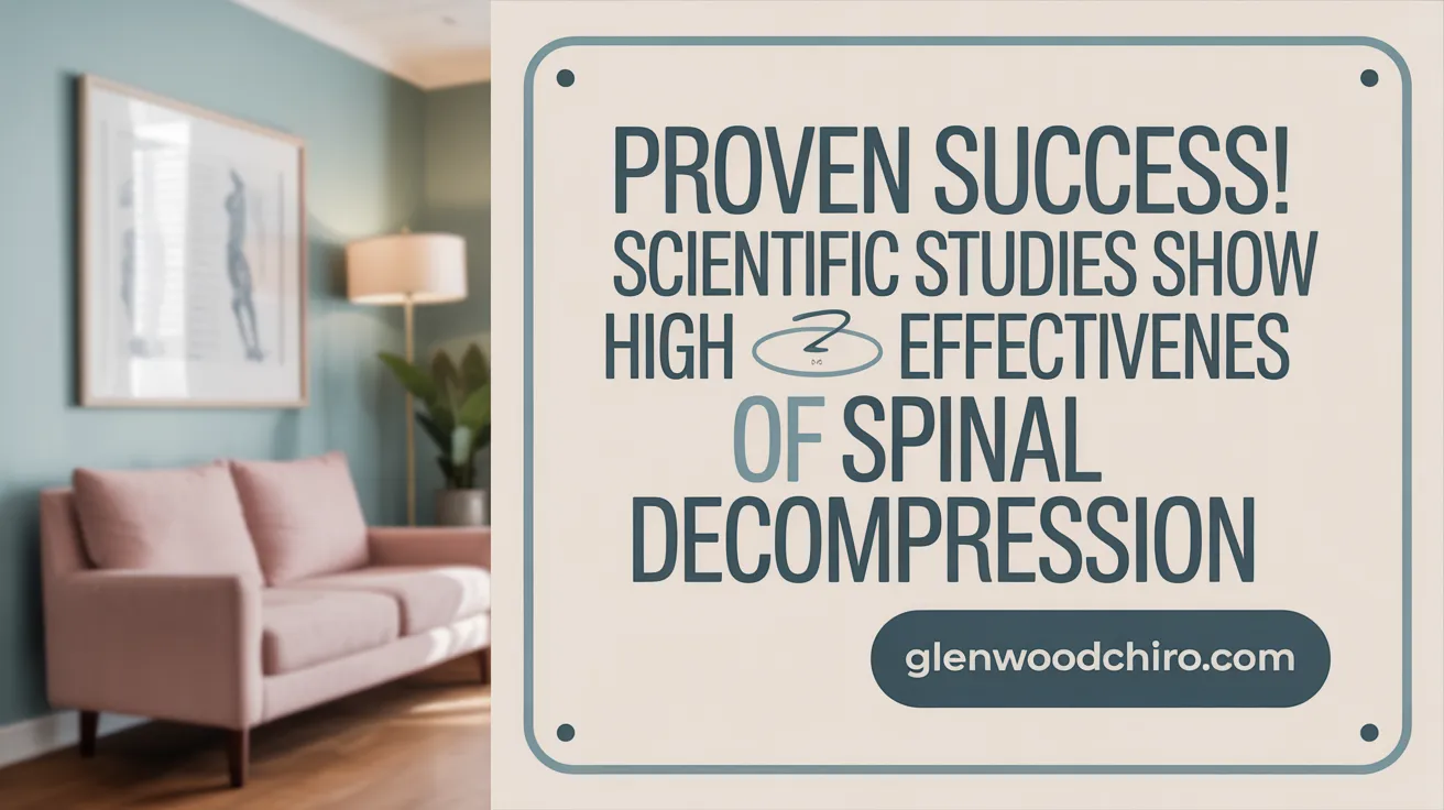 Proven Success! Scientific Studies Show High Effectiveness of Spinal Decompression