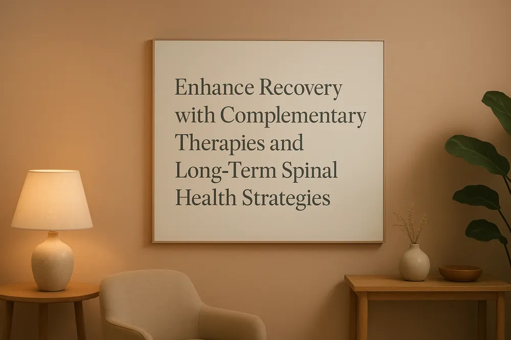 Enhance Recovery with Complementary Therapies and Long-Term Spinal Health Strategies