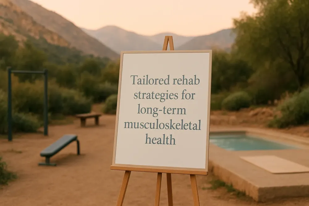 Tailored rehab strategies for long-term musculoskeletal health