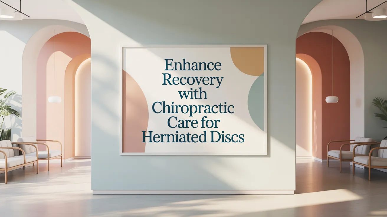 Enhance Recovery with Chiropractic Care for Herniated Discs