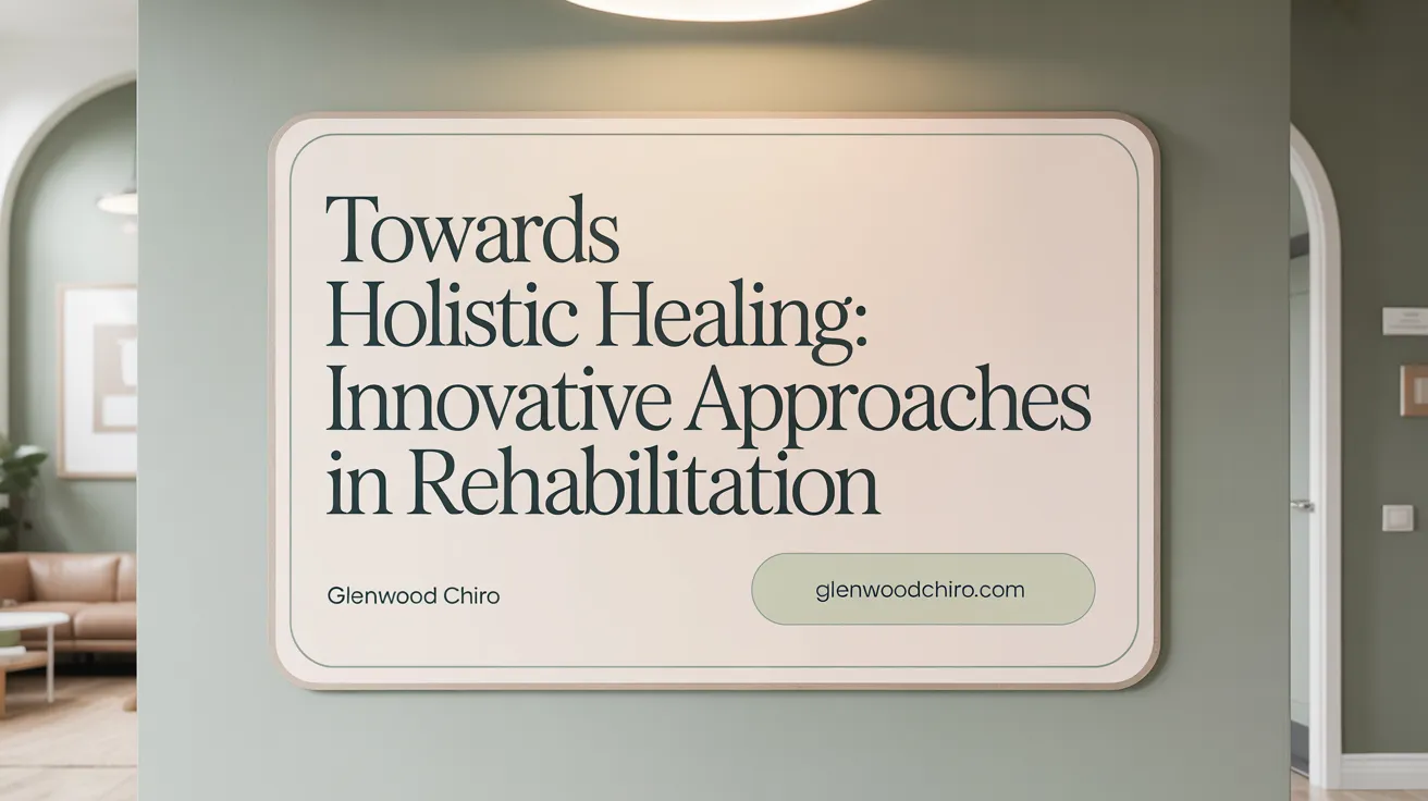 Towards Holistic Healing: Innovative Approaches in Rehabilitation