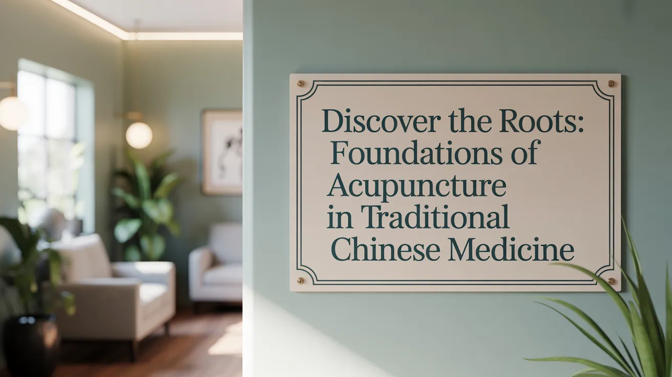 Discover the Roots: Foundations of Acupuncture in Traditional Chinese Medicine