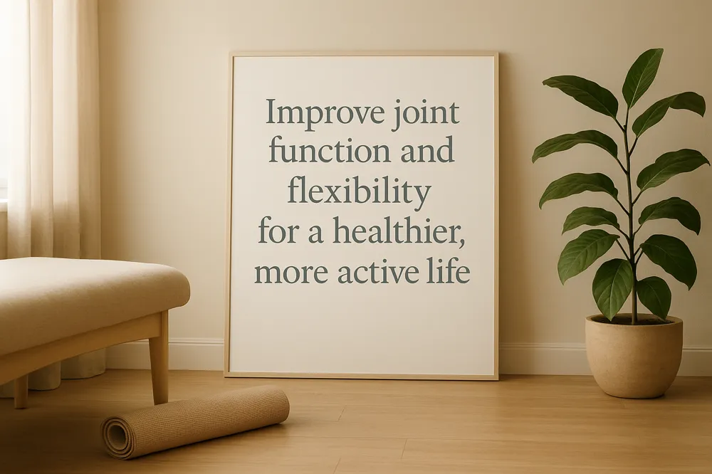 Improve joint function and flexibility for a healthier, more active life