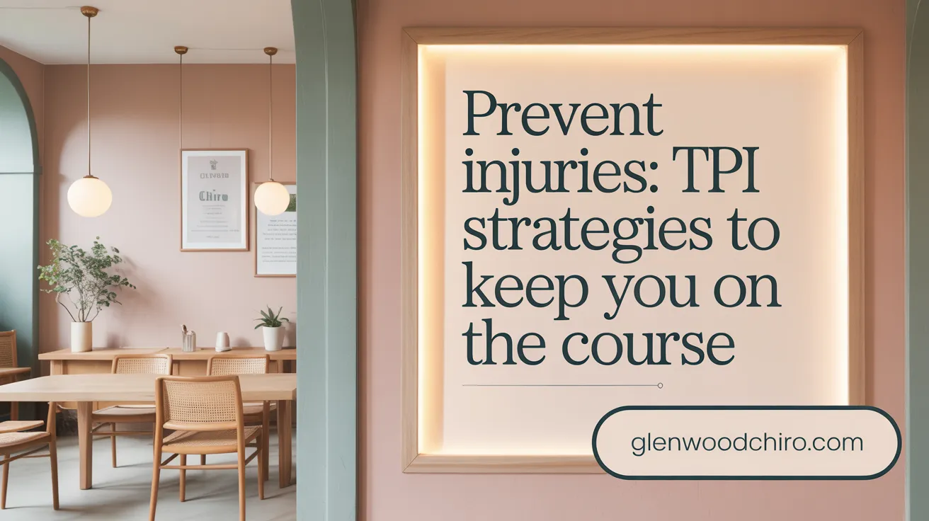 Prevent Injuries: TPI Strategies to Keep You on the Course