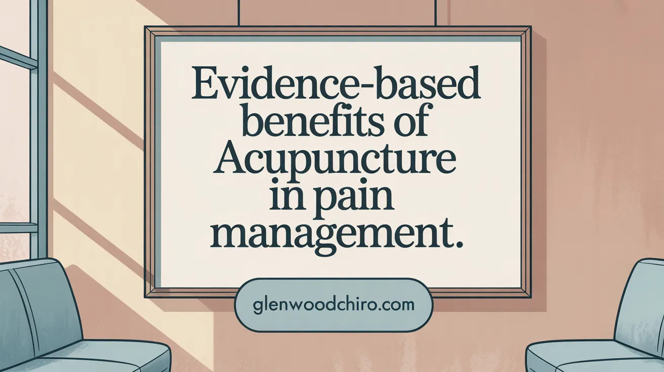 Evidence-Based Benefits of Acupuncture in Pain Management