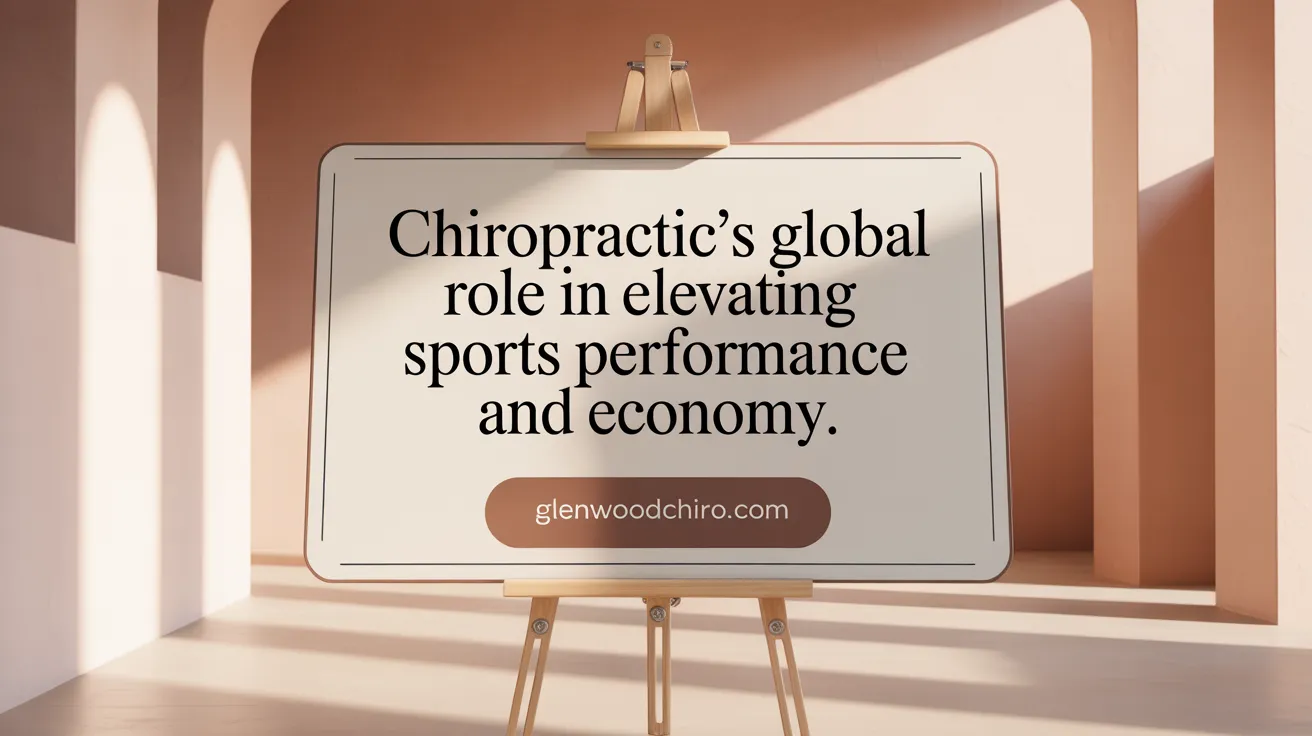 Chiropractic’s Global Role in Elevating Sports Performance and Economy