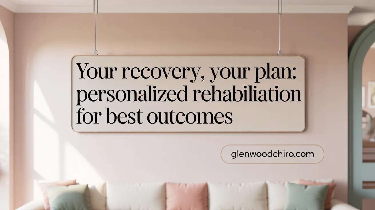 Your Recovery, Your Plan: Personalized Rehabilitation for Best Outcomes