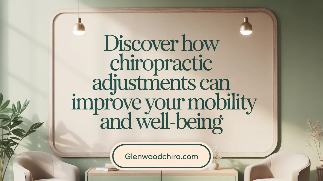 Discover How Chiropractic Adjustments Can Improve Your Mobility and Well-Being