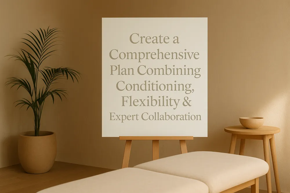 Create a Comprehensive Plan Combining Conditioning, Flexibility & Expert Collaboration