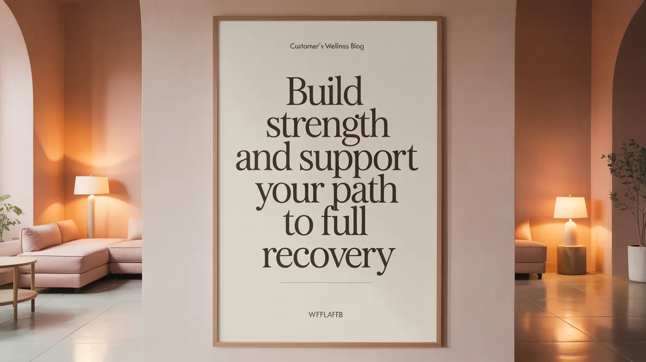 Build Strength and Support Your Path to Full Recovery