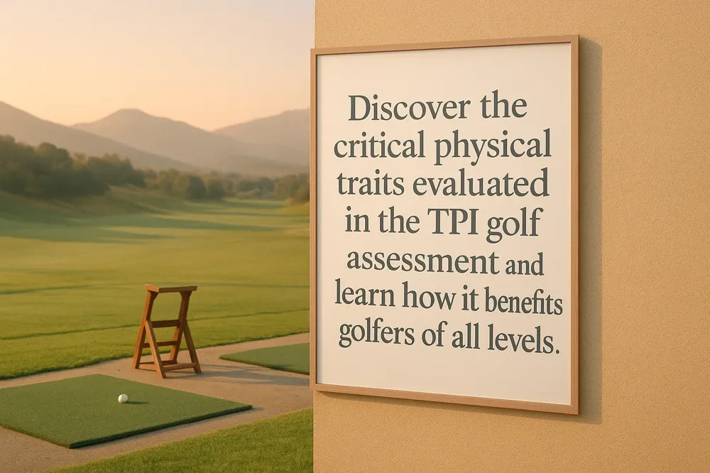 Discover the critical physical traits evaluated in the TPI golf assessment and learn how it benefits golfers of all levels.
