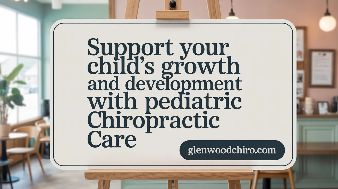 Support Your Child's Growth and Development with Pediatric Chiropractic Care