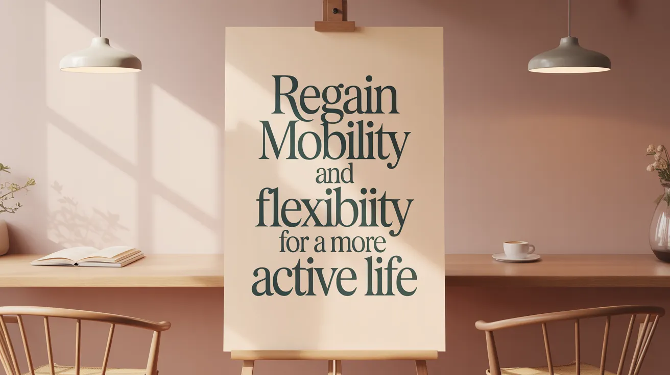 Regain Mobility and Flexibility for a More Active Life