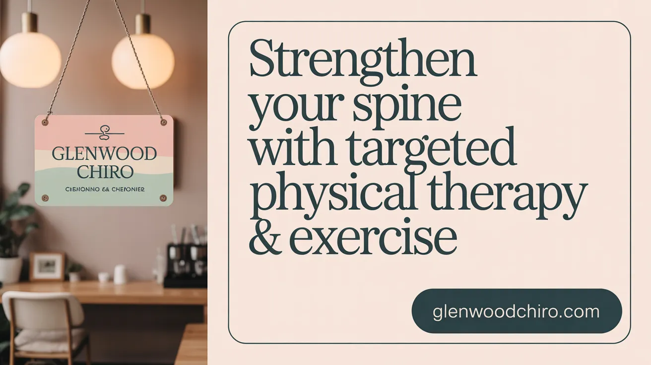 Strengthen Your Spine with Targeted Physical Therapy & Exercise