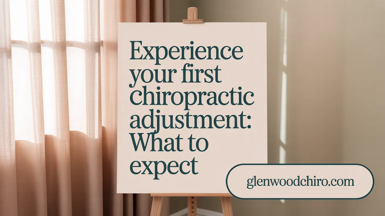 Experience Your First Chiropractic Adjustment: What to Expect