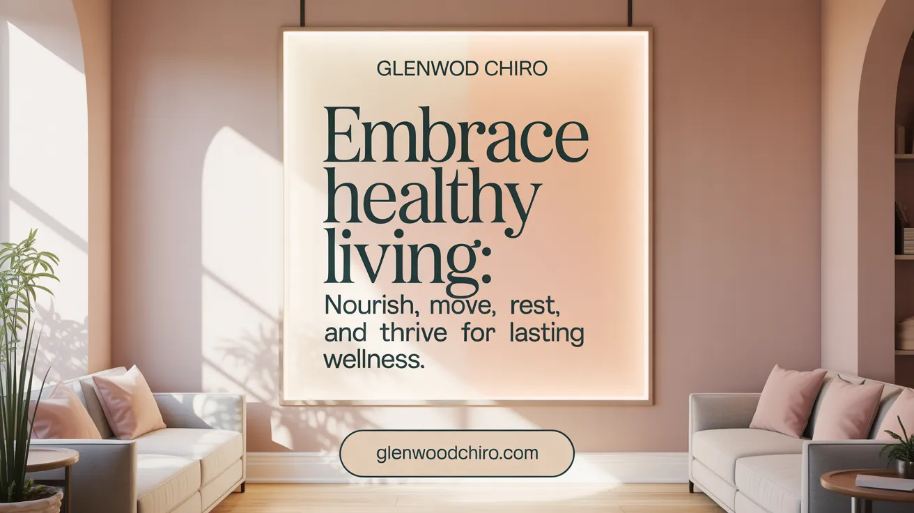 Embrace Healthy Living: Nourish, Move, Rest, and Thrive for Lasting Wellness