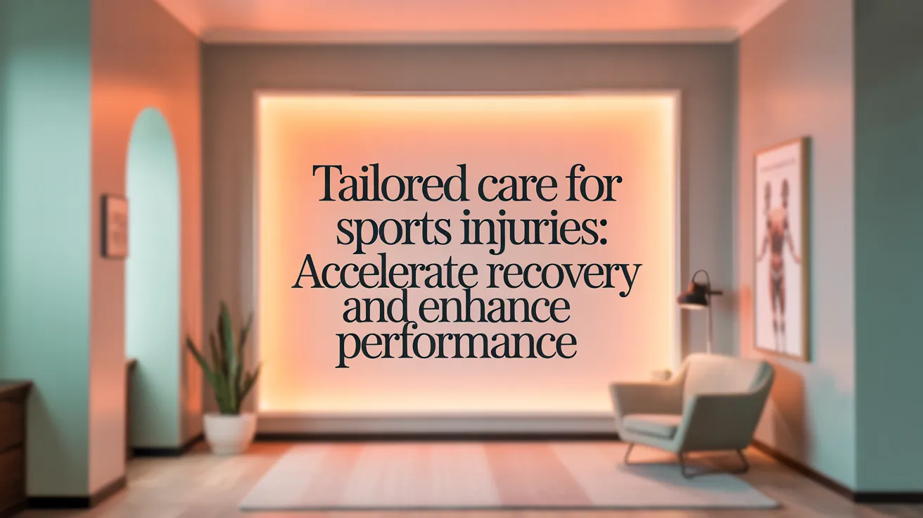 Tailored Care for Sports Injuries: Accelerate Recovery and Enhance Performance