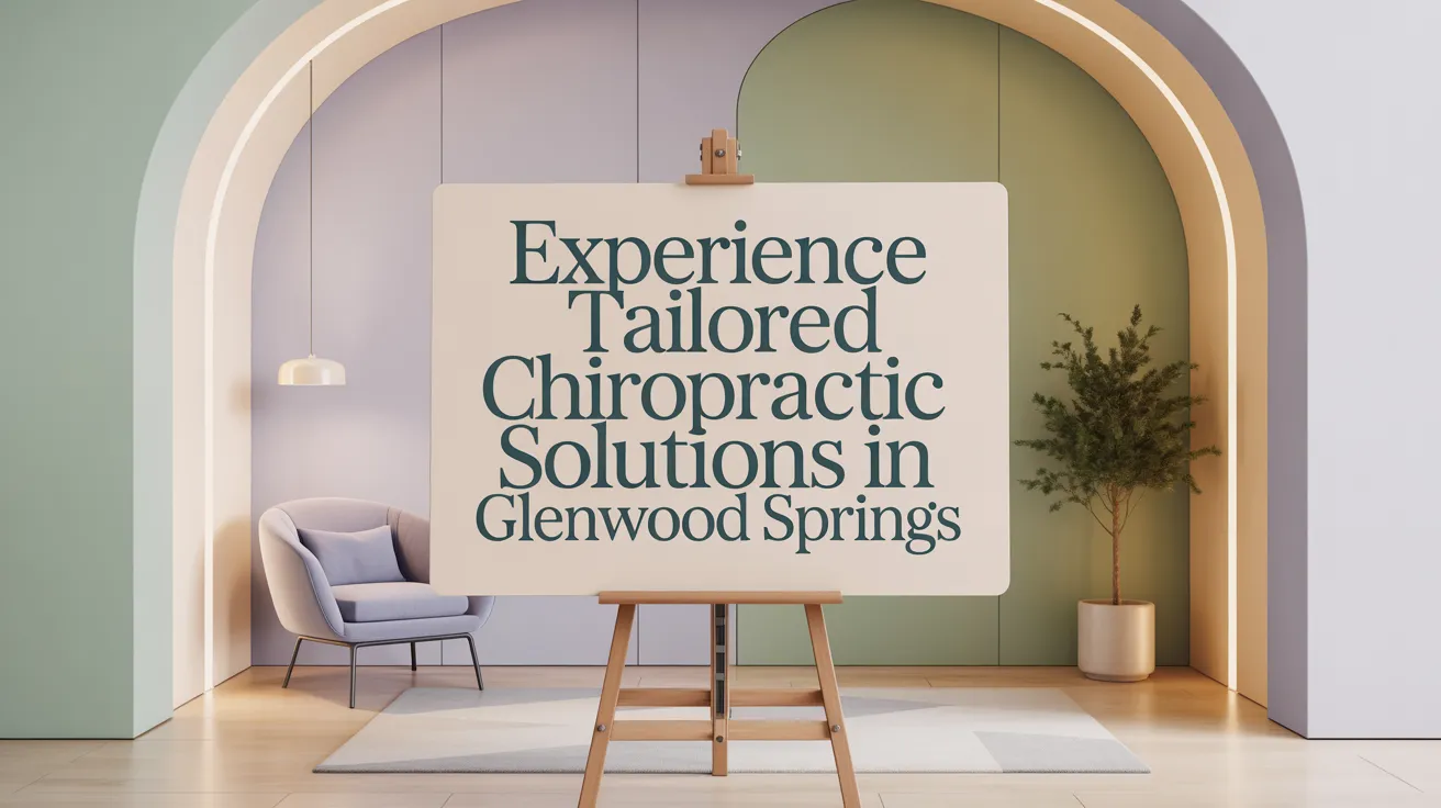 Experience Tailored Chiropractic Solutions in Glenwood Springs