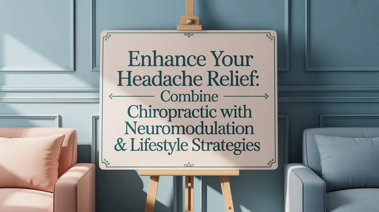 Enhance Your Headache Relief: Combine Chiropractic with Neuromodulation & Lifestyle Strategies