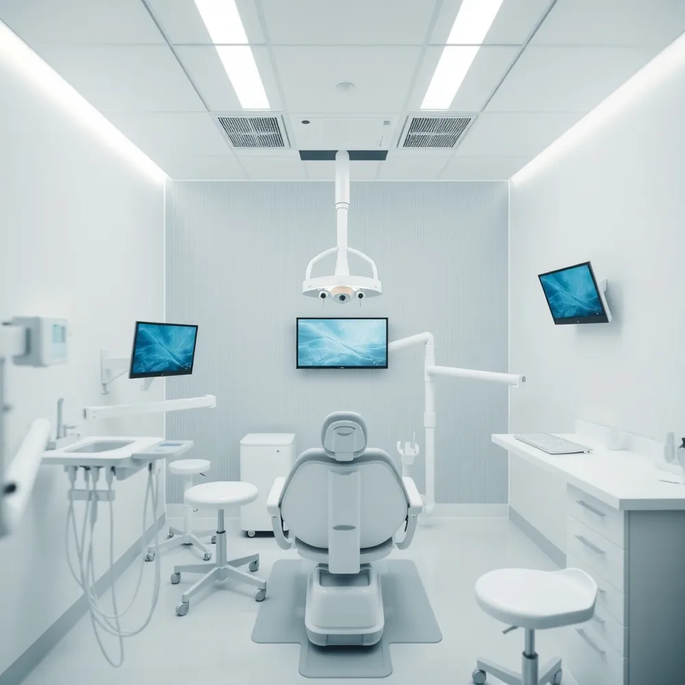 AI-powered imaging tools offer high-precision measurements and 3D modeling to enhance accuracy in surgical planning and the long-term management of periodontal health.