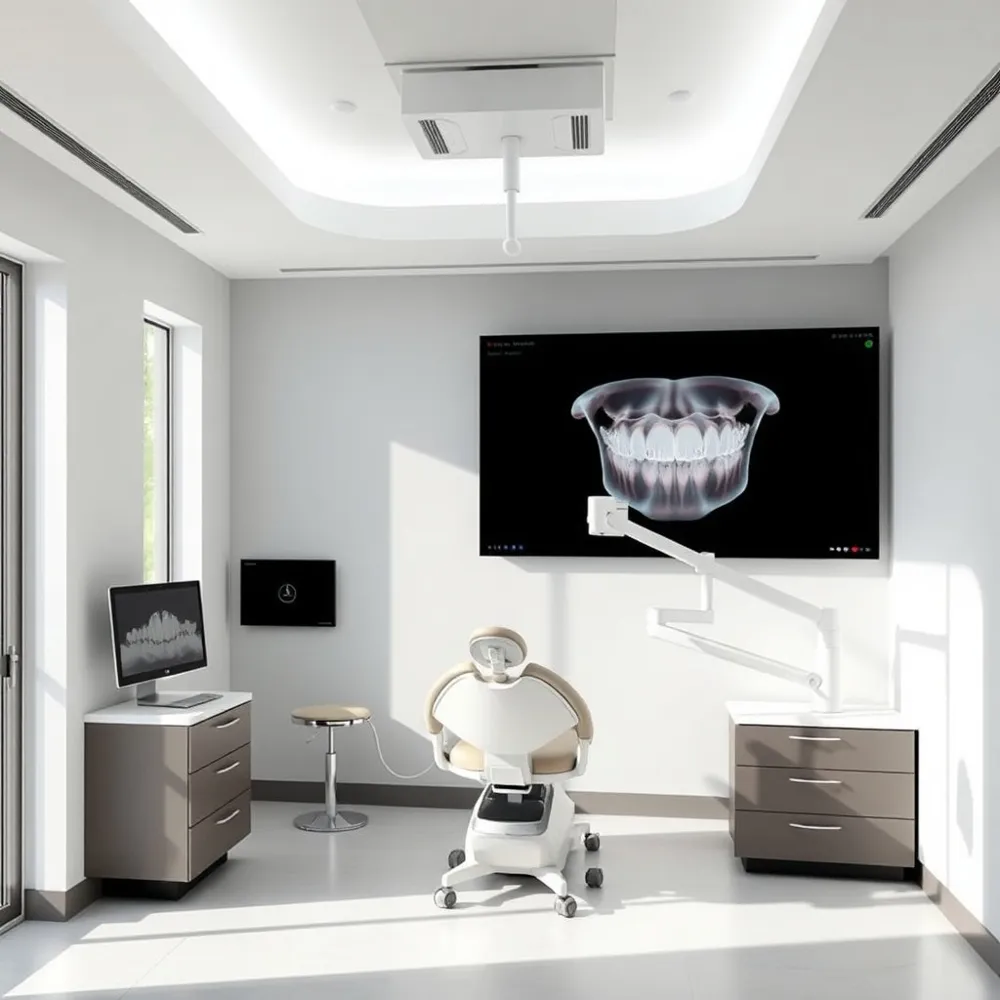 Intraoral scanning technology captures 3D precision without the discomfort of traditional physical molds.