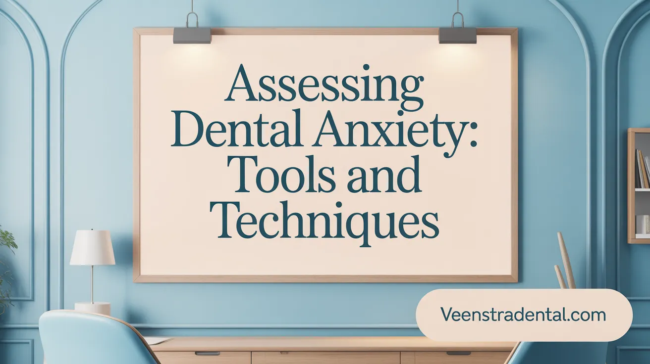 Assessing Dental Anxiety: Tools and Techniques
