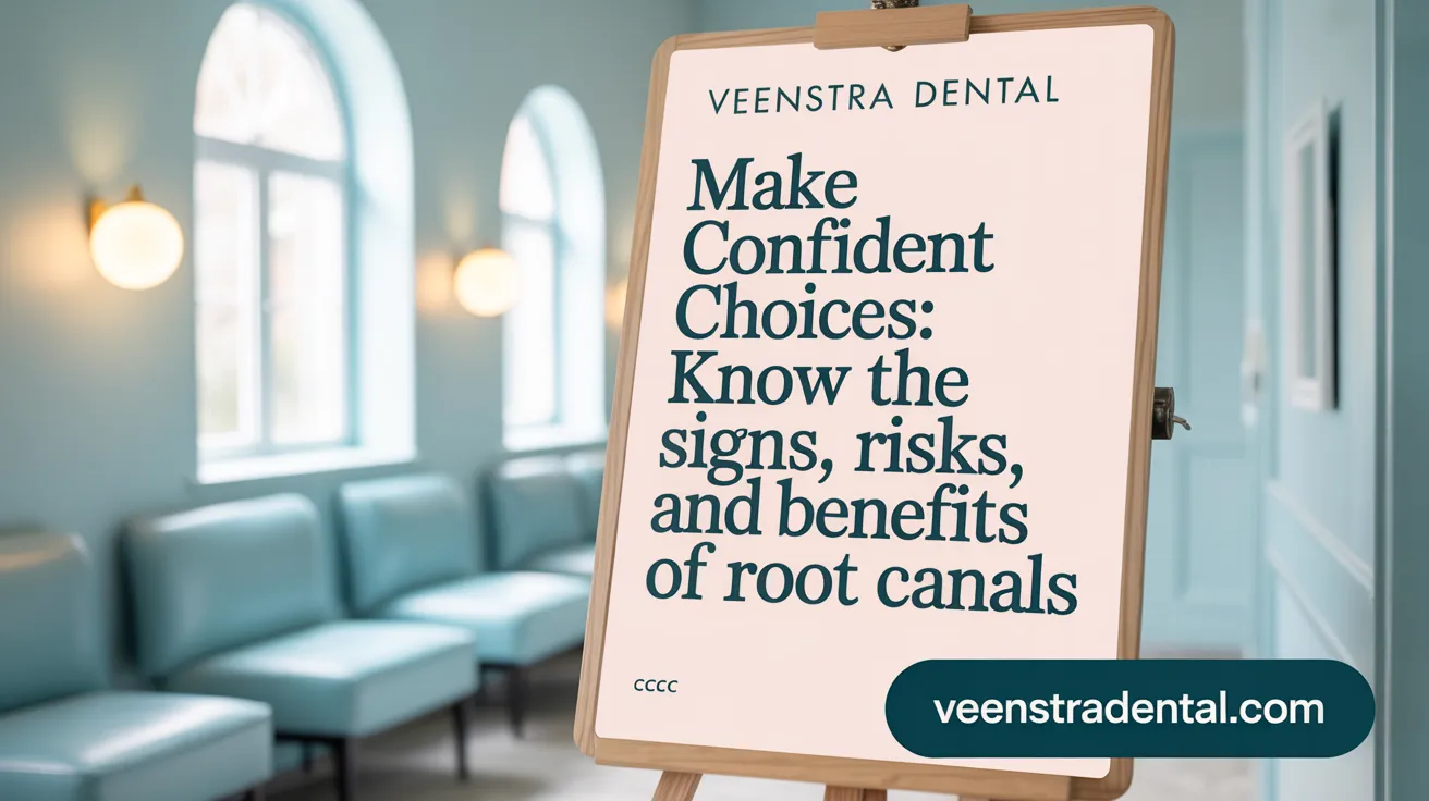 Make Confident Choices: Know the Signs, Risks, and Benefits of Root Canals