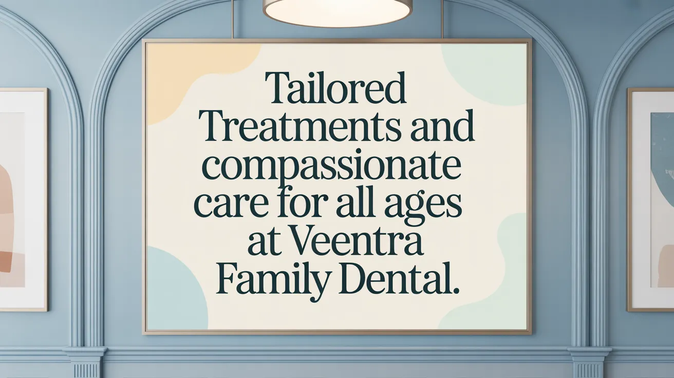 Tailored treatments and compassionate care for all ages at Veenstra Family Dental.