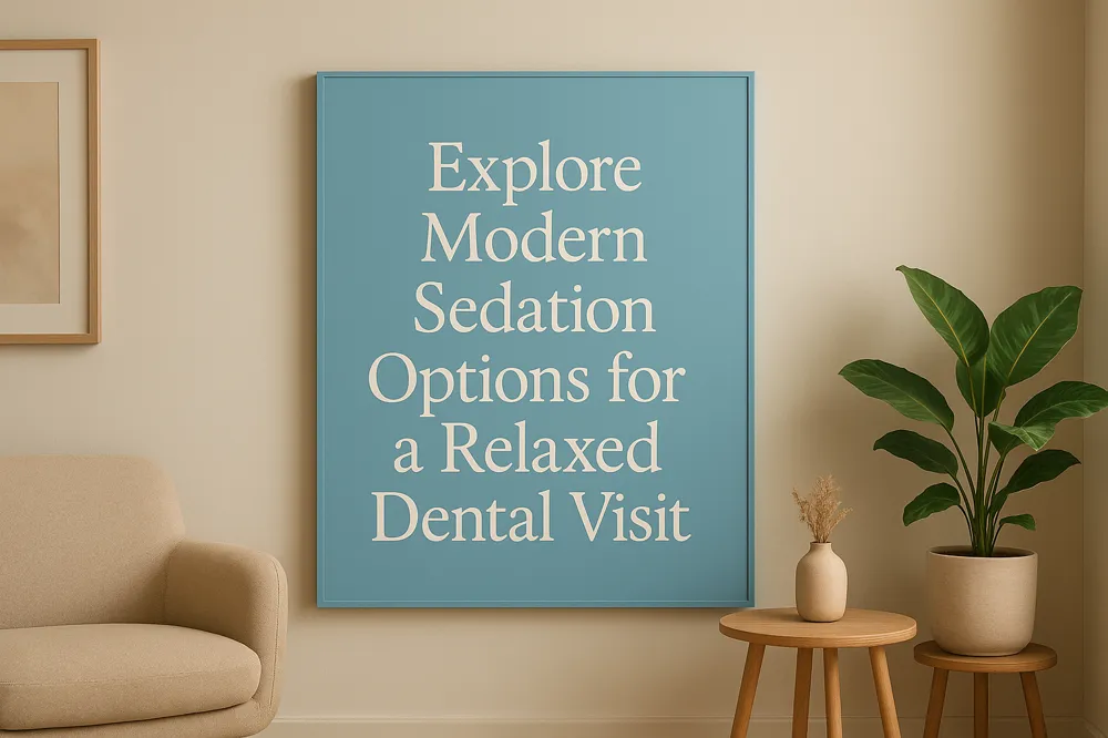 Explore Modern Sedation Options for a Relaxed Dental Visit
