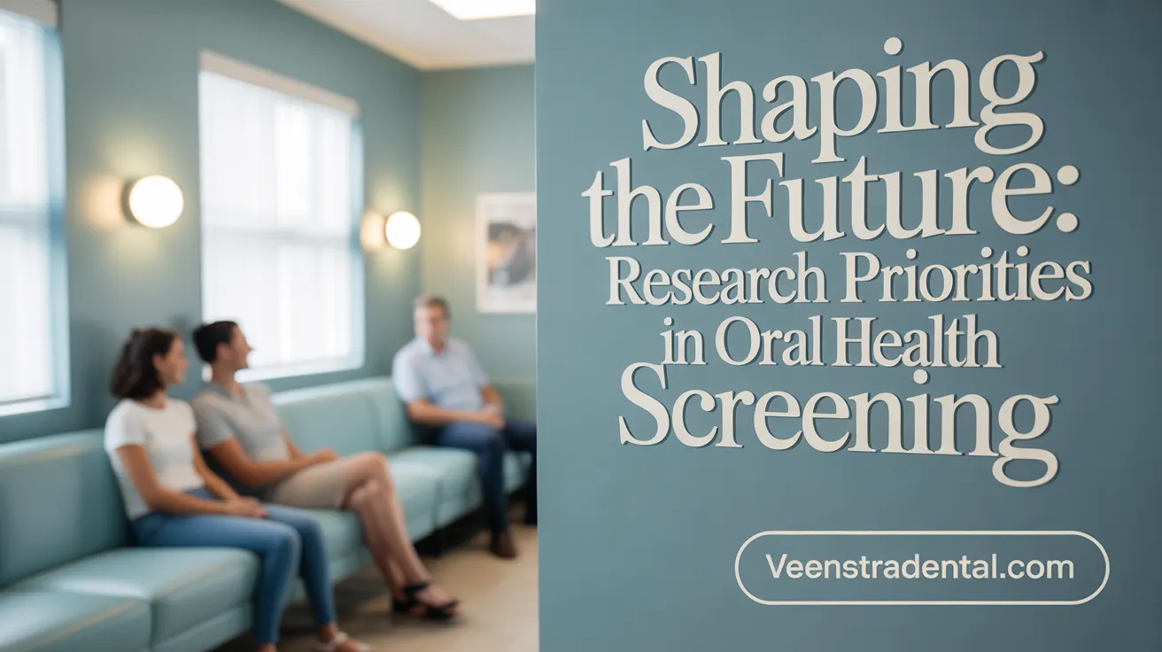 Shaping the future: Research priorities in oral cancer screening