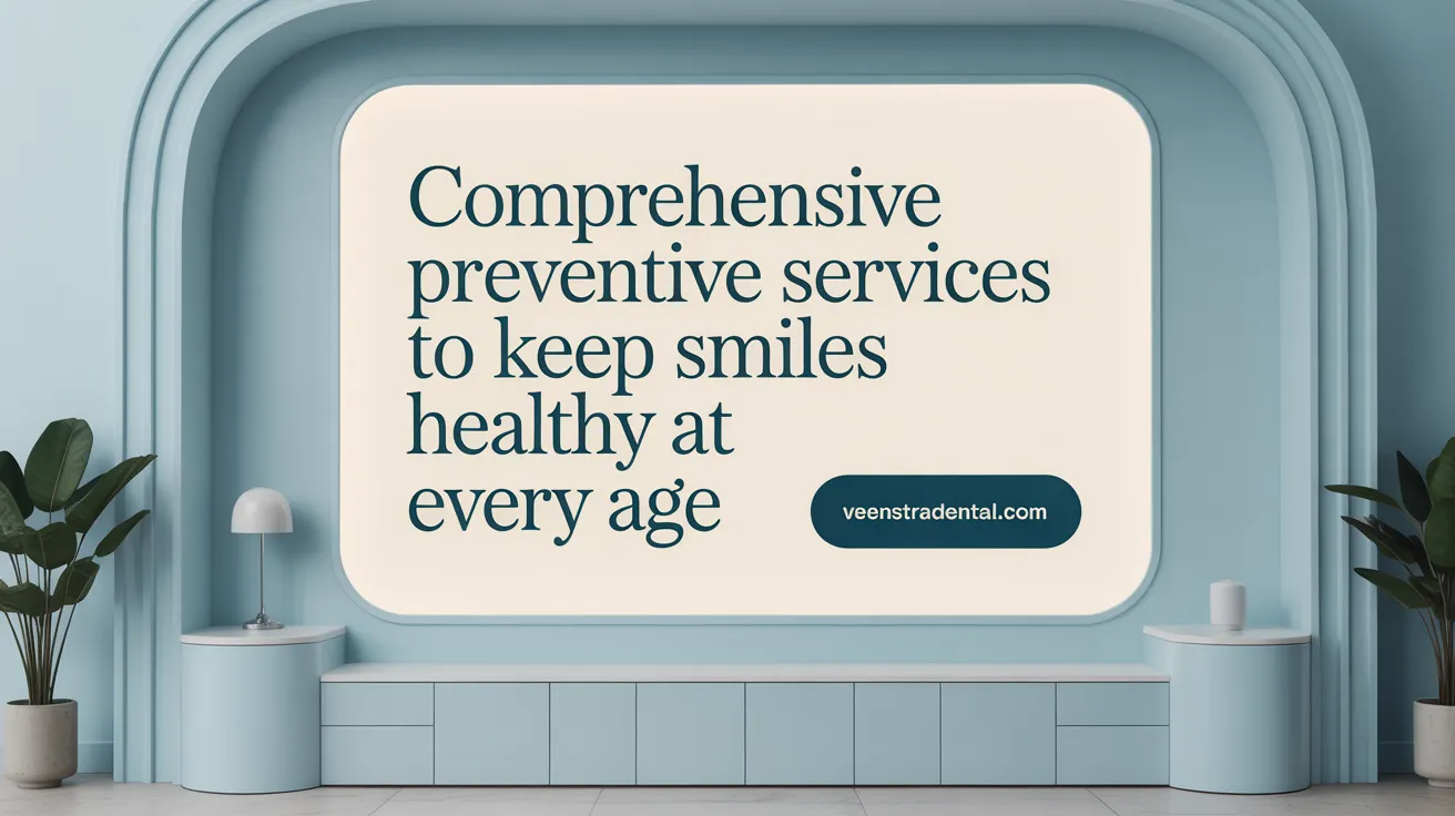 Comprehensive Preventive Services to Keep Smiles Healthy at Every Age