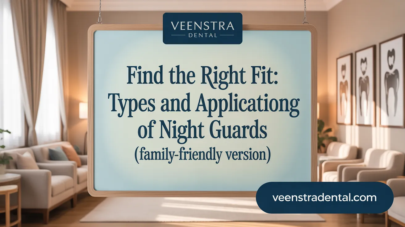 Find the Right Fit: Types and Applications of Night Guards