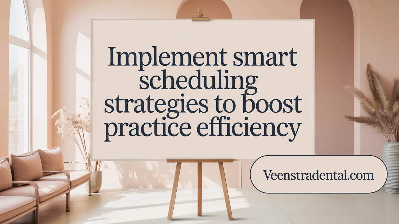 Implement Smart Scheduling Strategies to Boost Practice Efficiency
