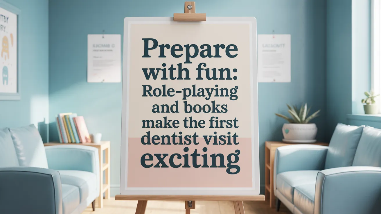 Prepare with Fun: Role-Playing and Books Make the First Dentist Visit Exciting