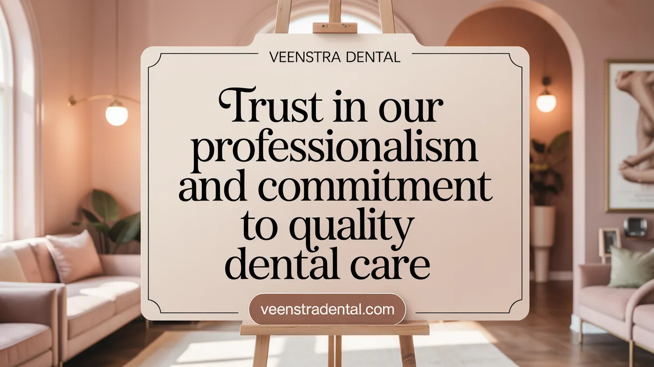 Trust in Our Professionalism and Commitment to Quality Dental Care